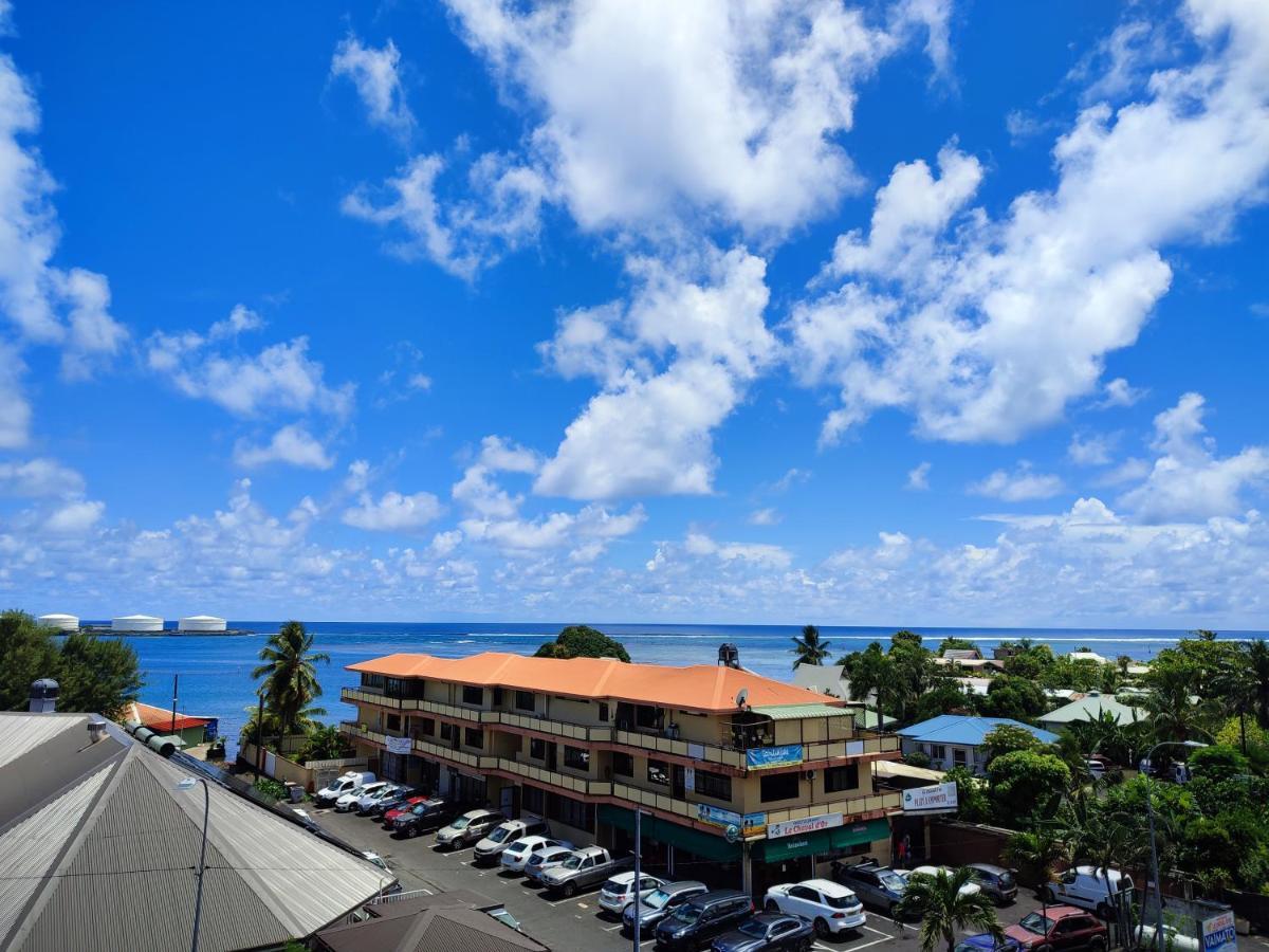 Blue Moana Studio Papeete - Sea View, Ac, Fast Wifi, Pool, Gym Ngoại thất bức ảnh