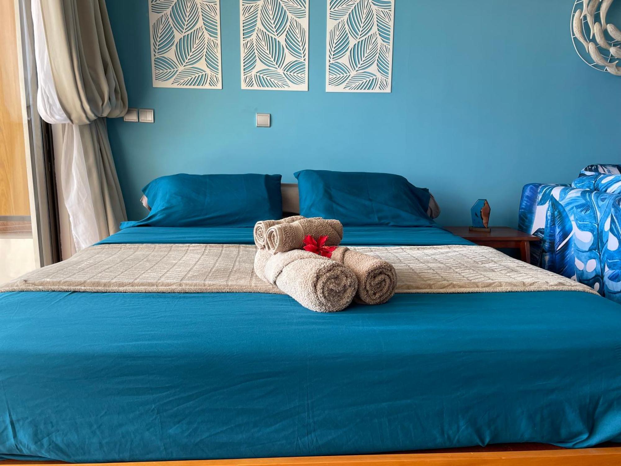 Blue Moana Studio Papeete - Sea View, Ac, Fast Wifi, Pool, Gym Ngoại thất bức ảnh