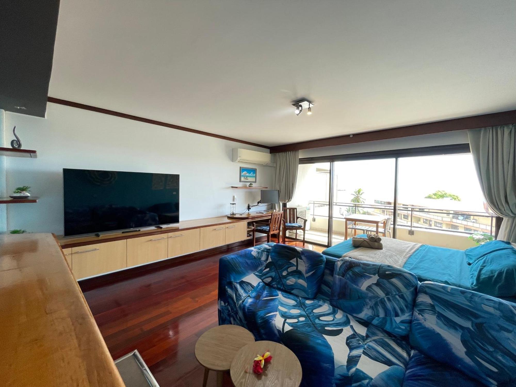 Blue Moana Studio Papeete - Sea View, Ac, Fast Wifi, Pool, Gym Ngoại thất bức ảnh